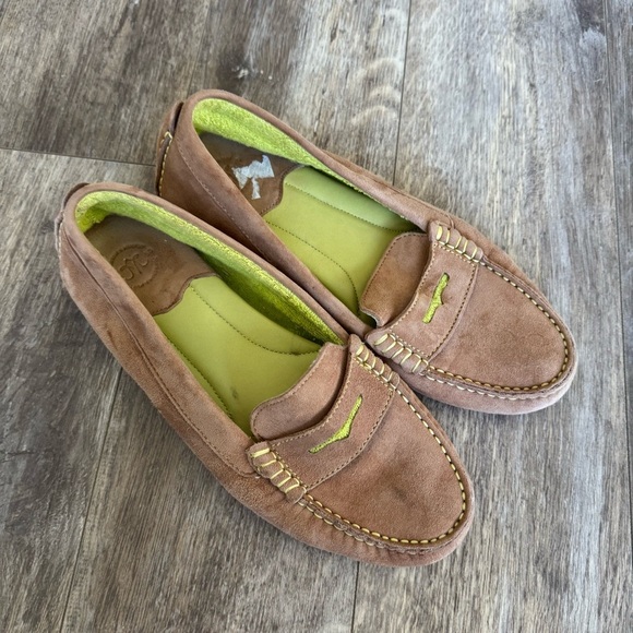 Johnston & Murphy Penny Loafers with Super Soft Sole and Neon Contrast - Picture 7 of 7